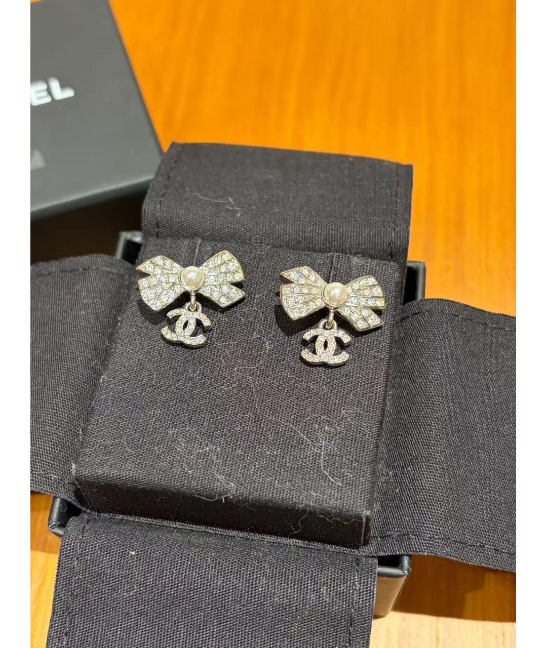 CHANEL Золотые серьги, фото 3