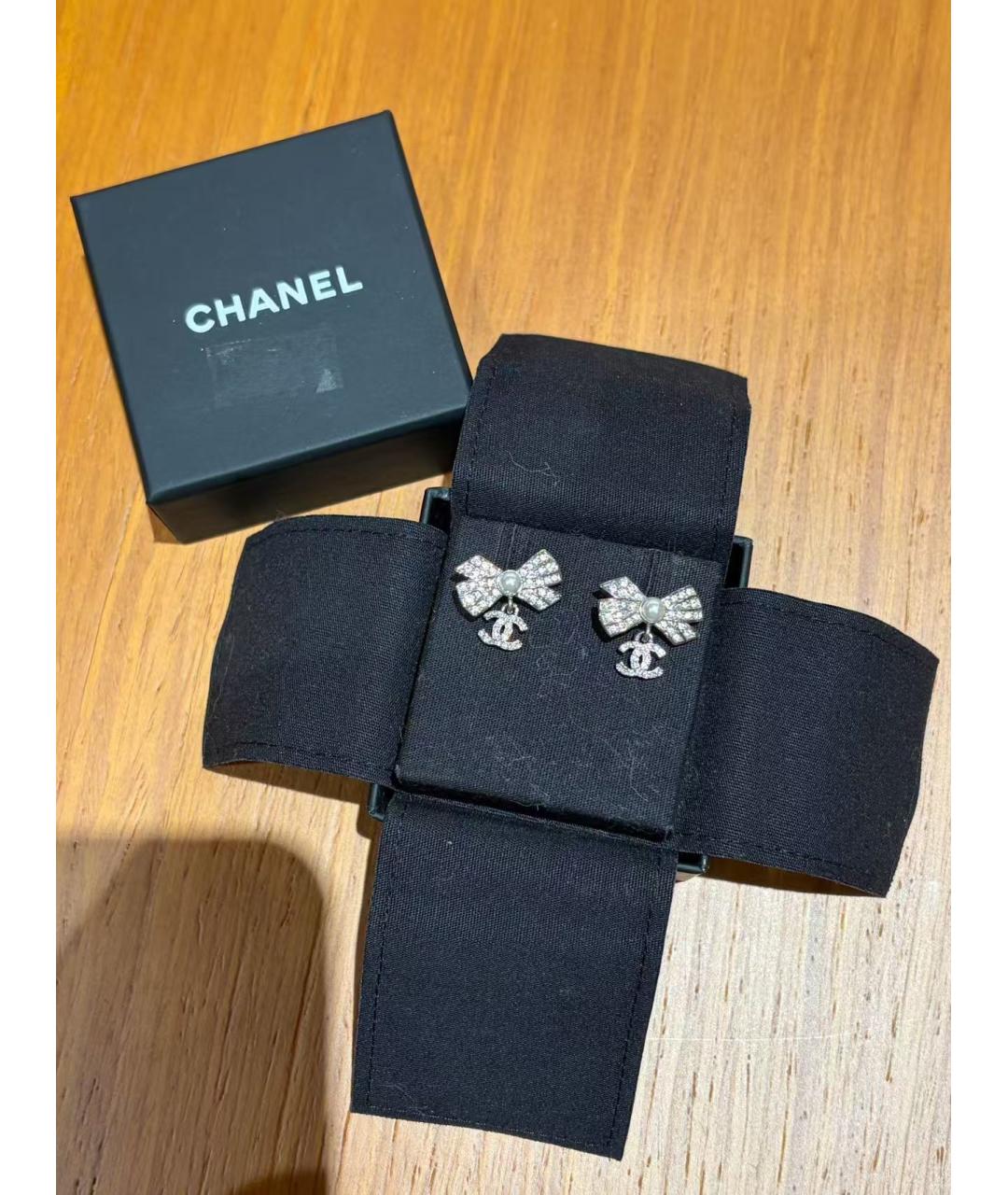 CHANEL Золотые серьги, фото 2