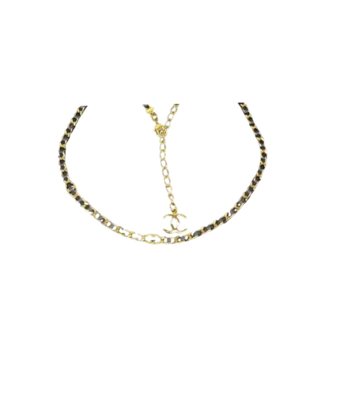 CHANEL Золотое колье, фото 1