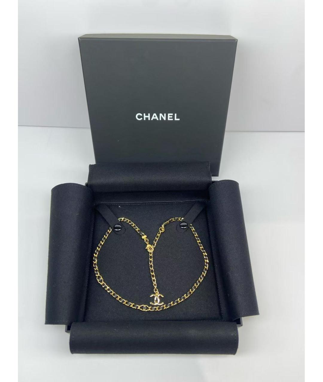CHANEL Золотое колье, фото 2