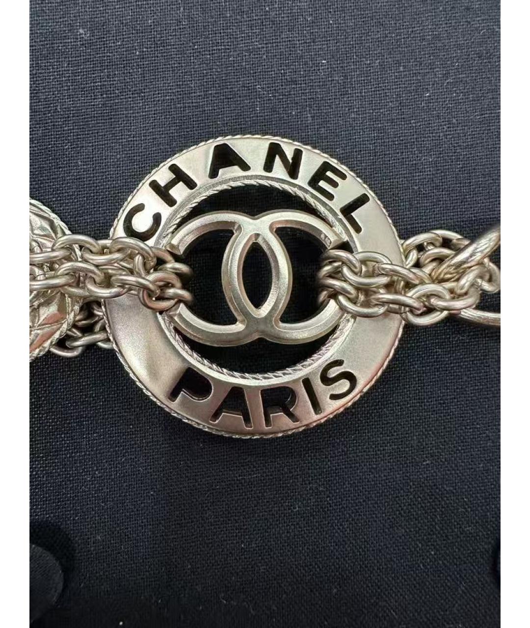 CHANEL Серебряное колье, фото 3