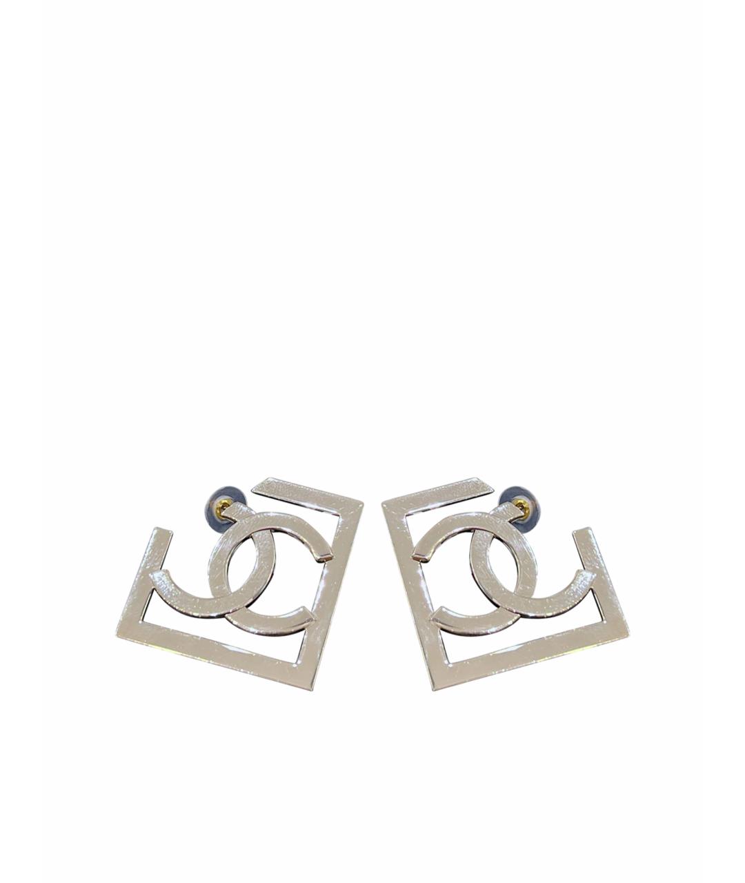 CHANEL Золотые серьги, фото 1
