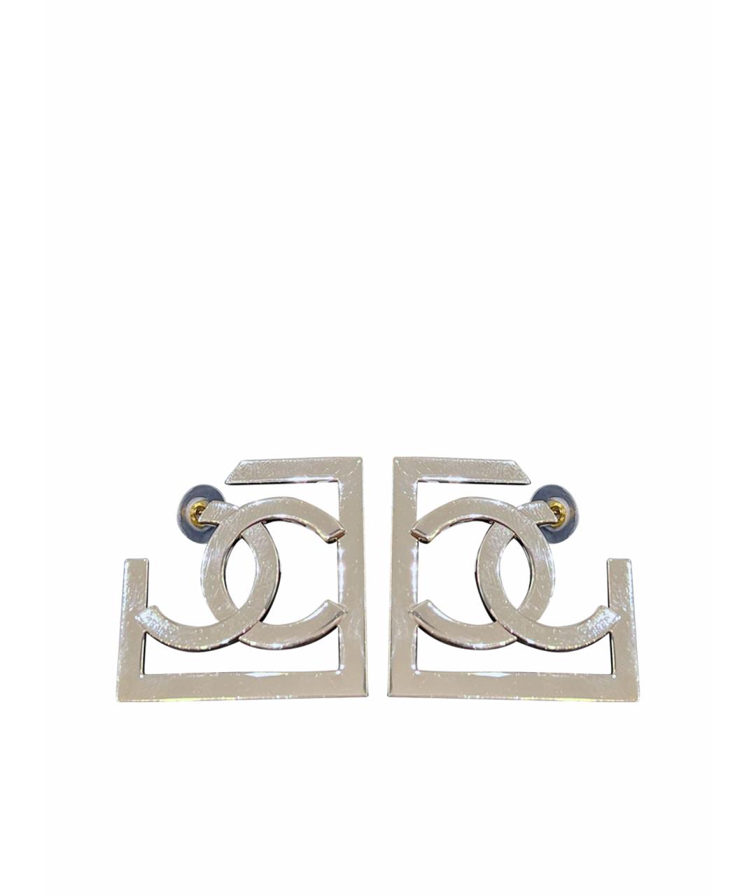 CHANEL Золотые серьги, фото 6