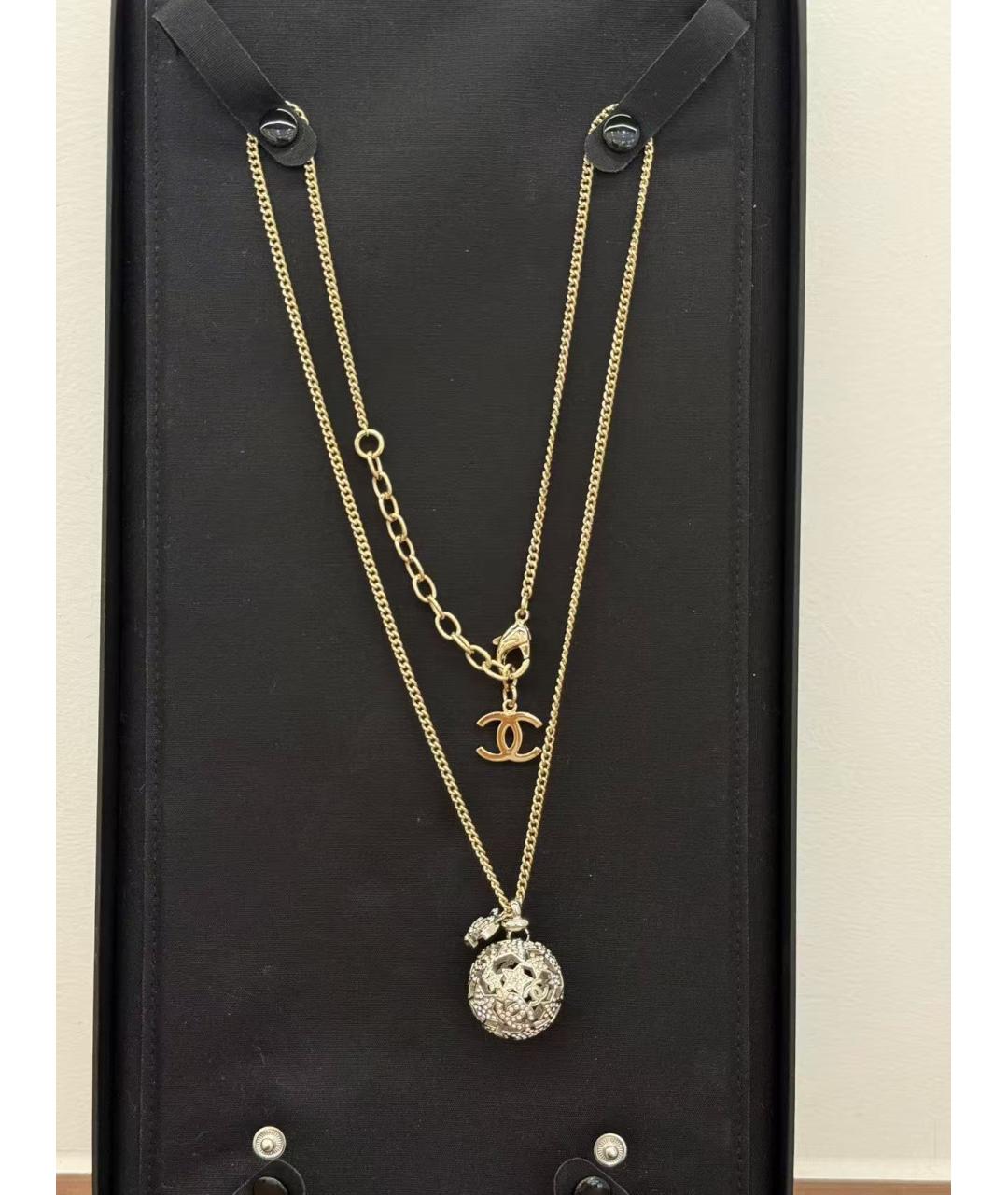 CHANEL Золотое колье, фото 2
