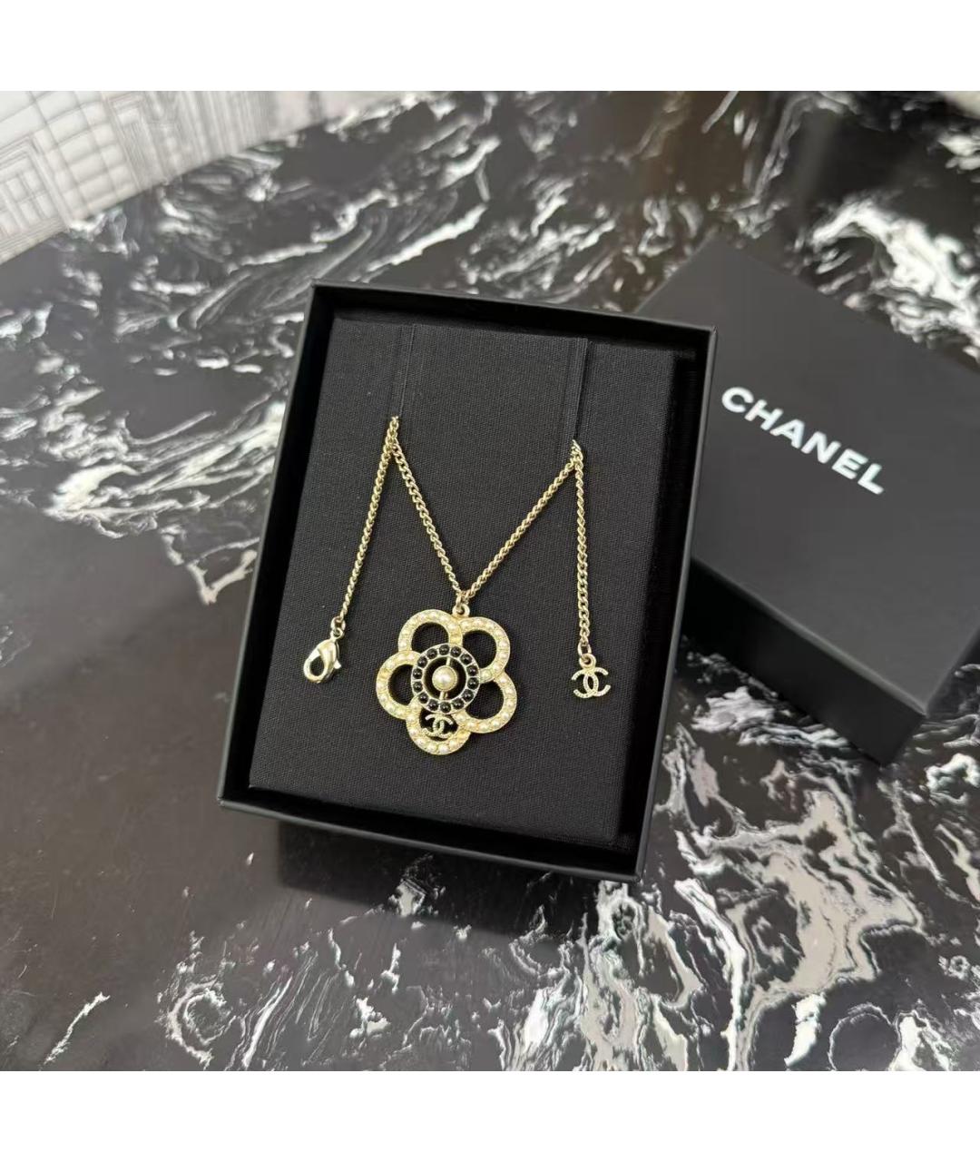 CHANEL Золотое колье, фото 3