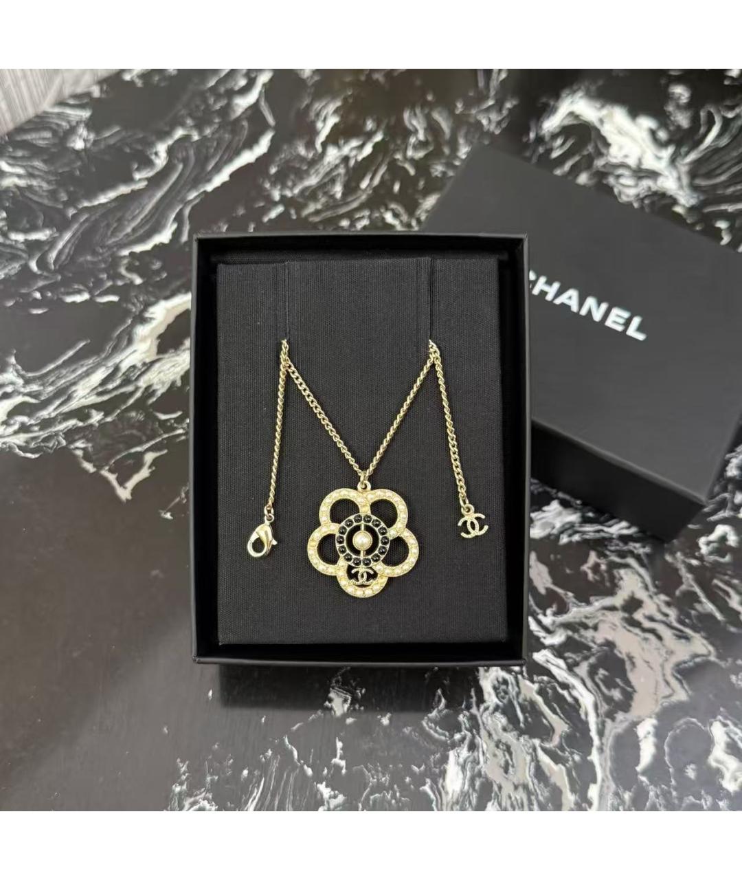 CHANEL Золотое колье, фото 2