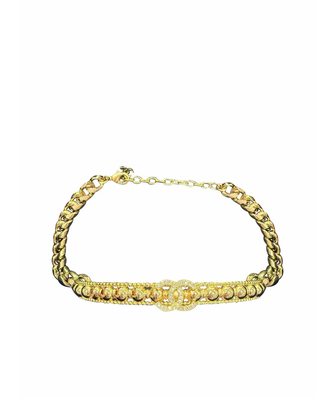 CHANEL Золотое колье, фото 1
