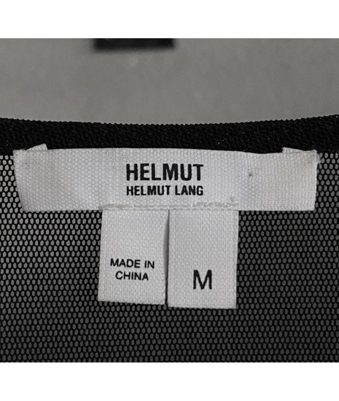 HELMUT LANG Черная майка, фото 2