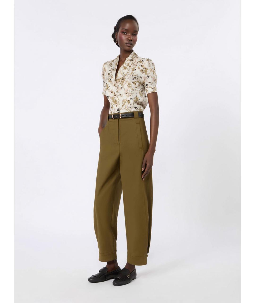 MAX MARA Мульти шелковая рубашка, фото 2