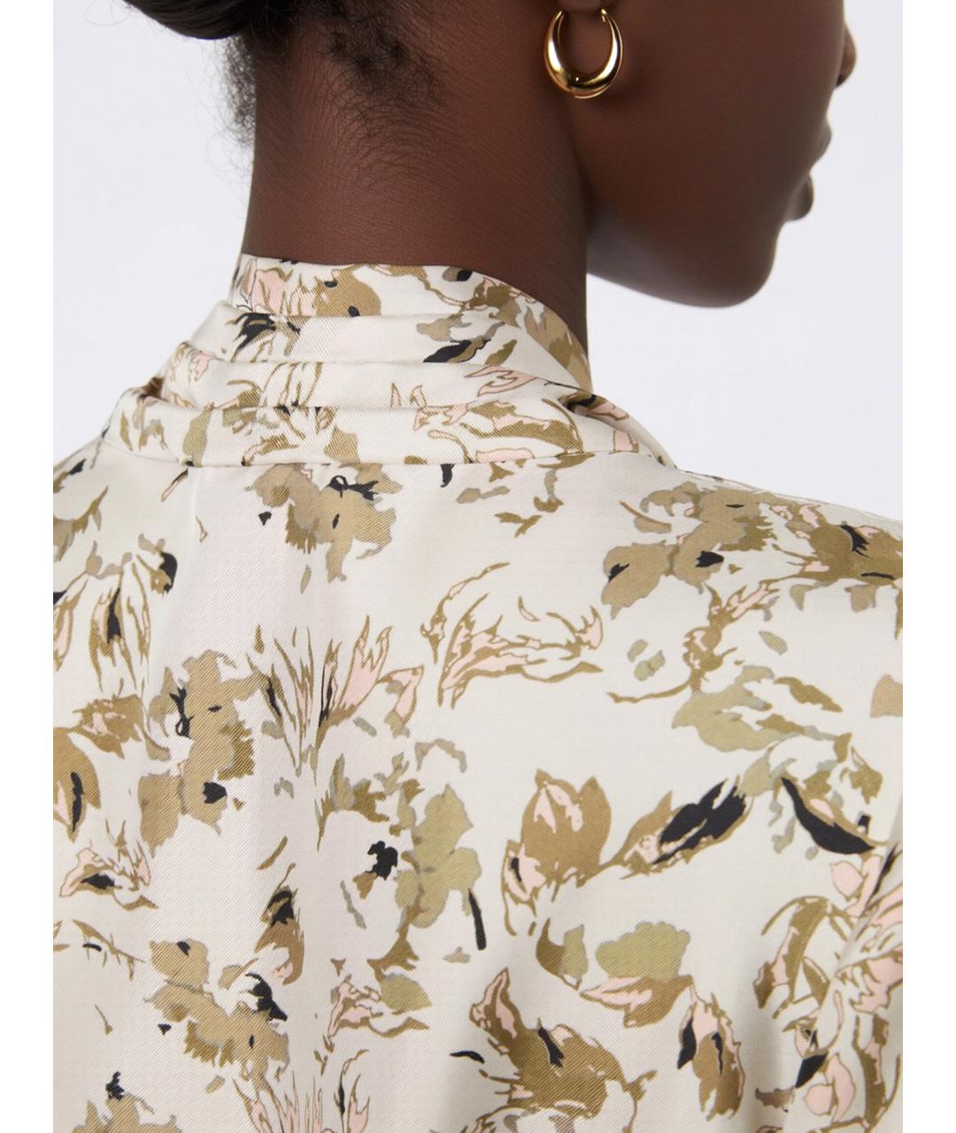 MAX MARA Мульти шелковая рубашка, фото 4