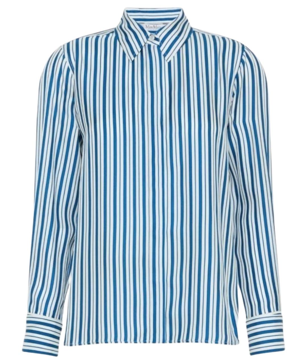 MAX MARA Мульти шелковая рубашка, фото 1