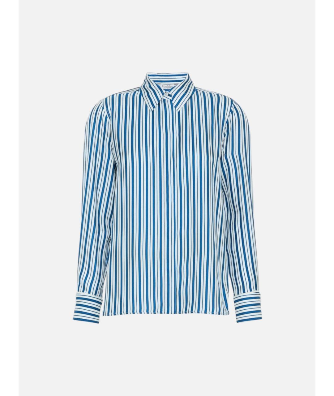 MAX MARA Мульти шелковая рубашка, фото 5