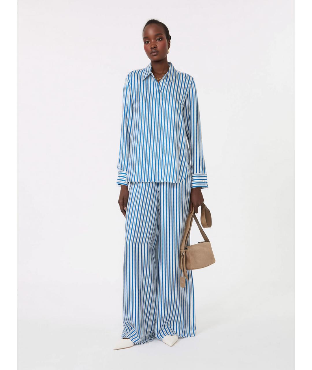MAX MARA Мульти шелковая рубашка, фото 2
