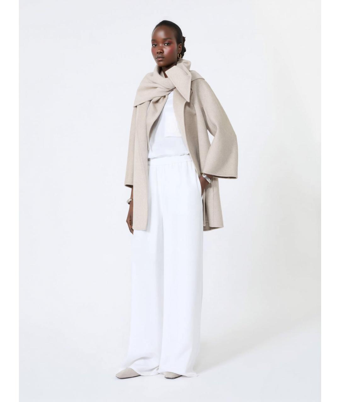 MAX MARA Бежевое кашемировое пальто, фото 2