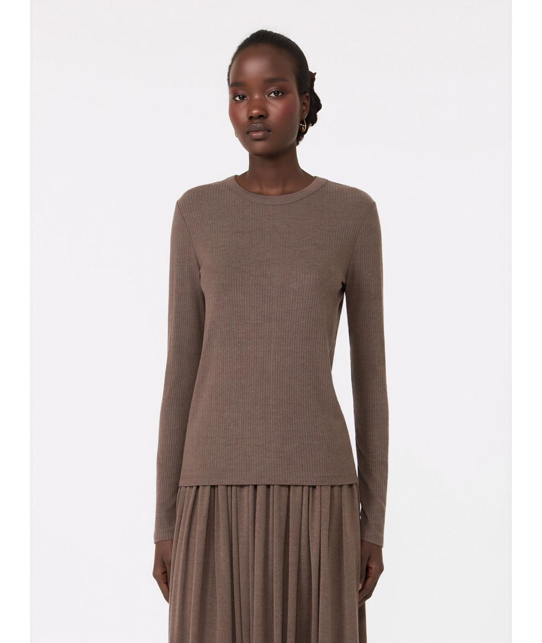 MAX MARA Коричневый джемпер / свитер, фото 3