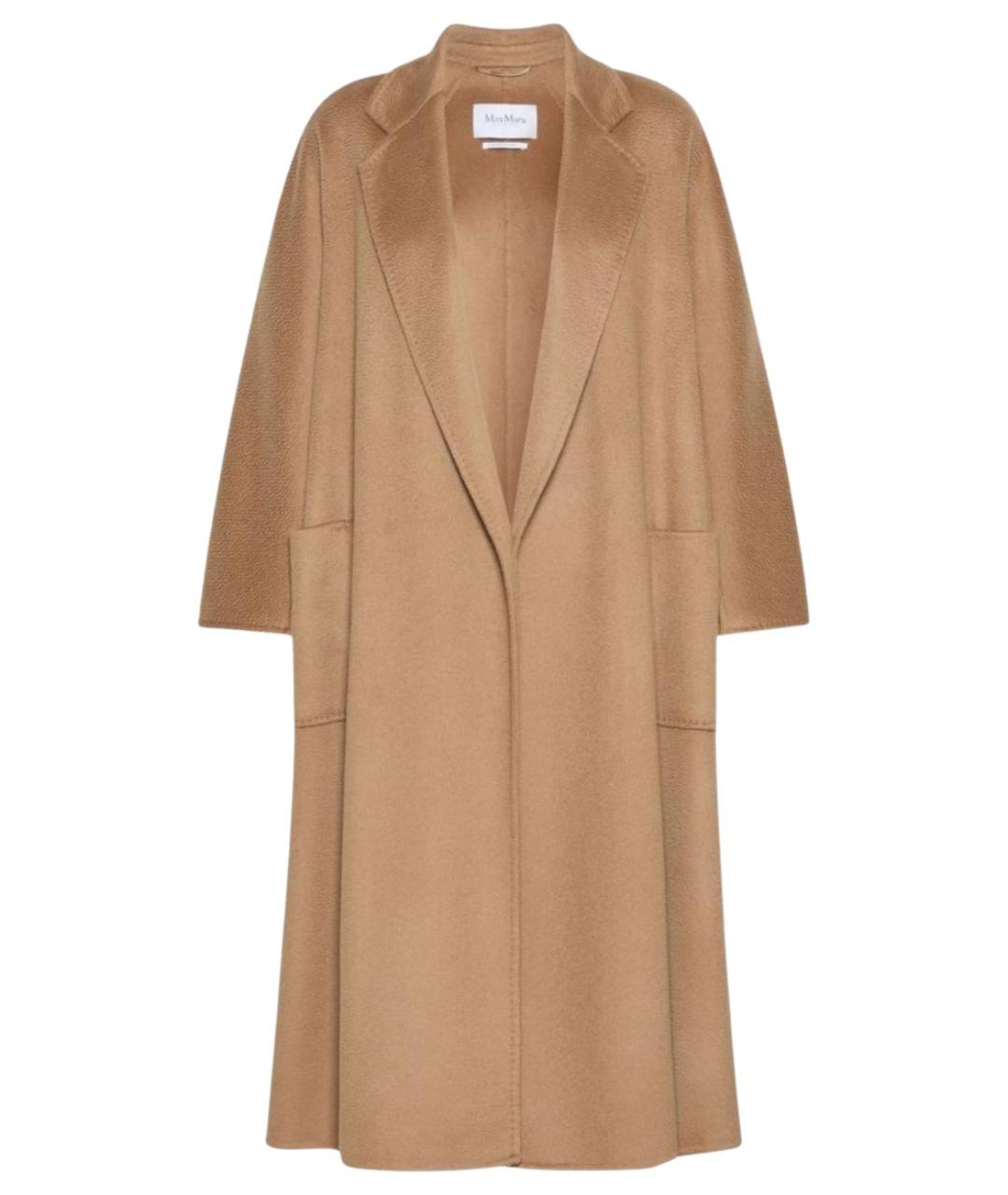 MAX MARA Бежевое кашемировое пальто, фото 1