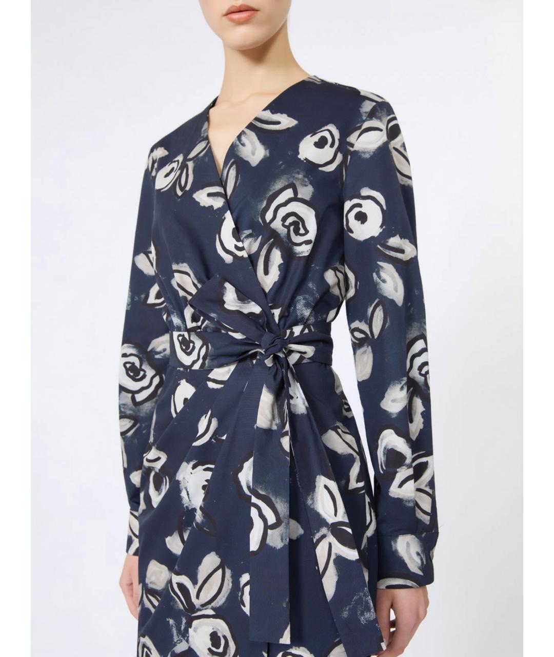 MAX MARA Мульти хлопковое повседневное платье, фото 5