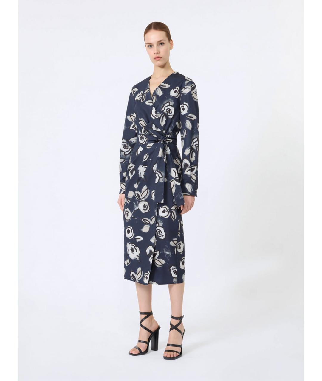 MAX MARA Мульти хлопковое повседневное платье, фото 3
