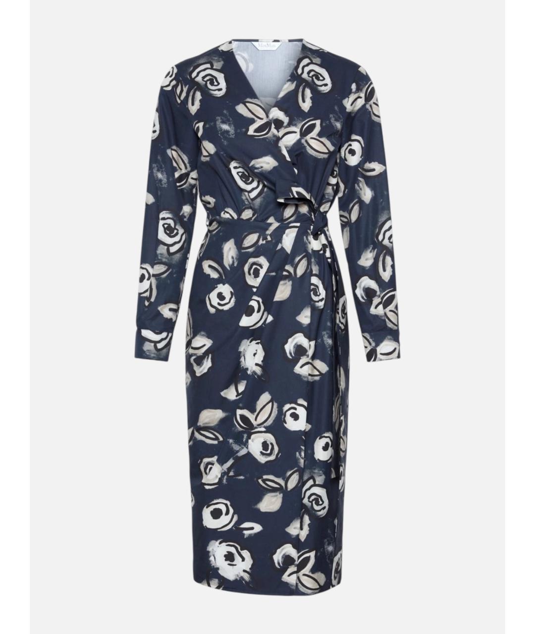 MAX MARA Мульти хлопковое повседневное платье, фото 6