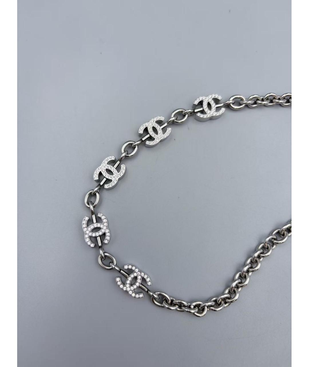 CHANEL Серебряное колье, фото 3