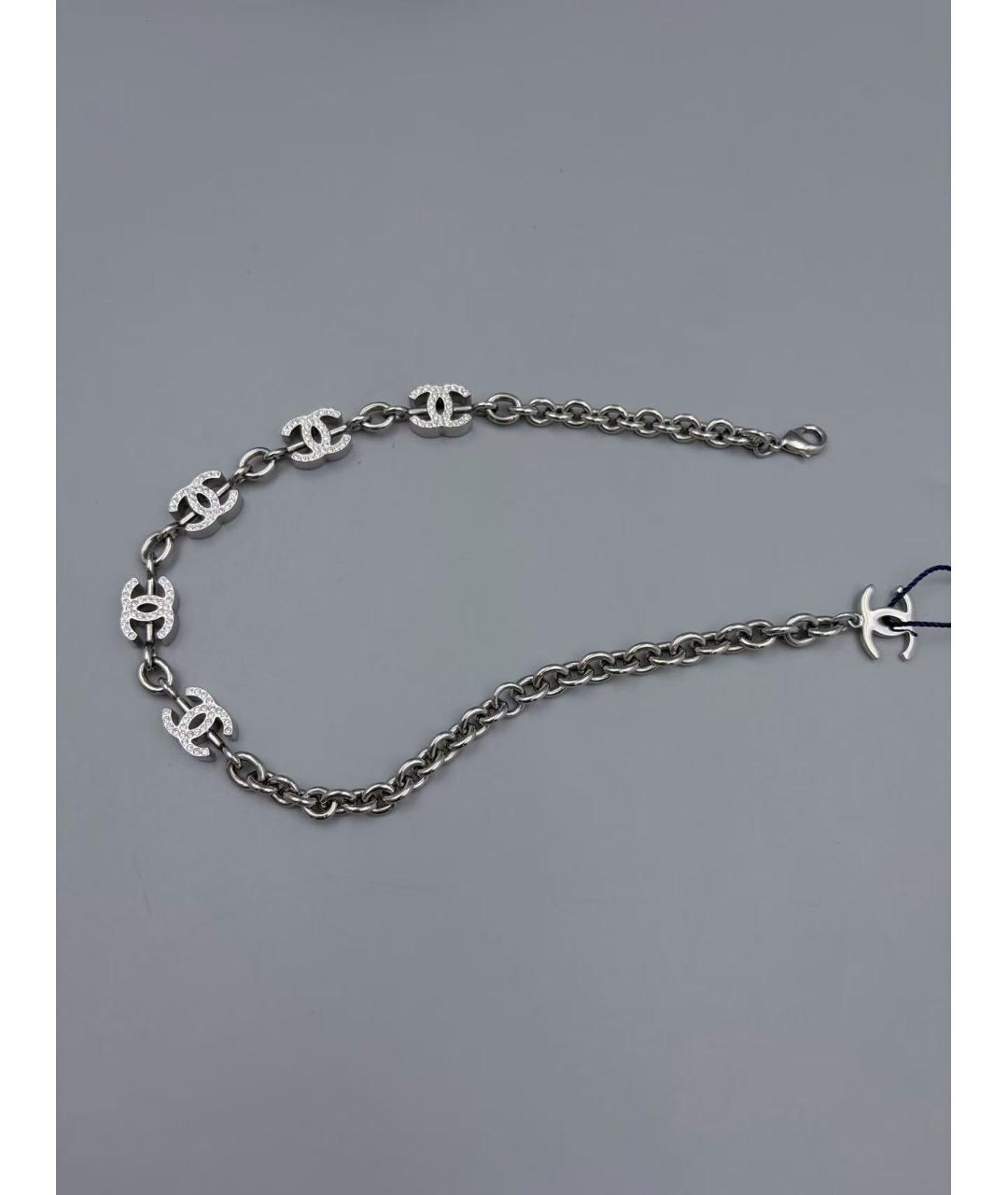 CHANEL Серебряное колье, фото 2