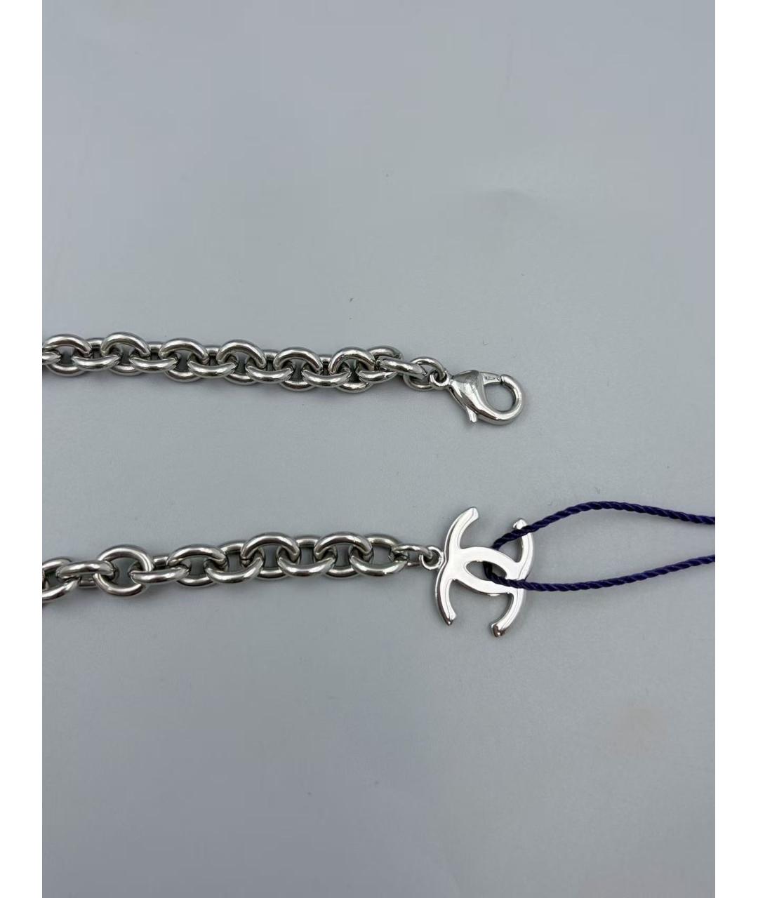 CHANEL Серебряное колье, фото 4