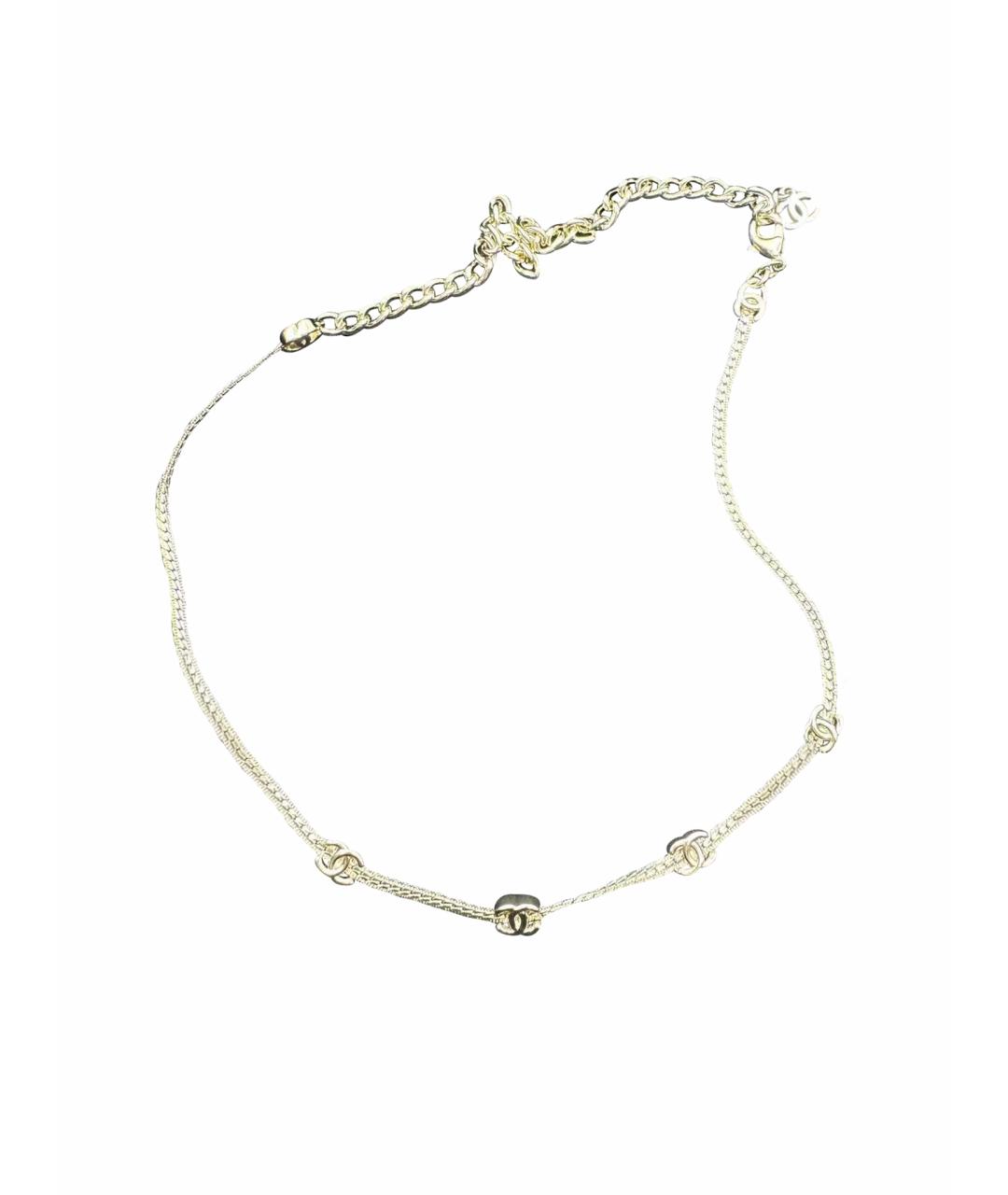 CHANEL Золотое колье, фото 1