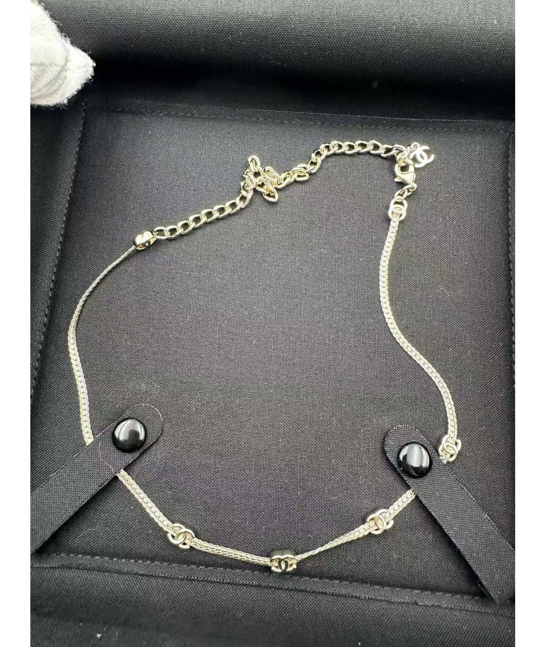 CHANEL Золотое колье, фото 2