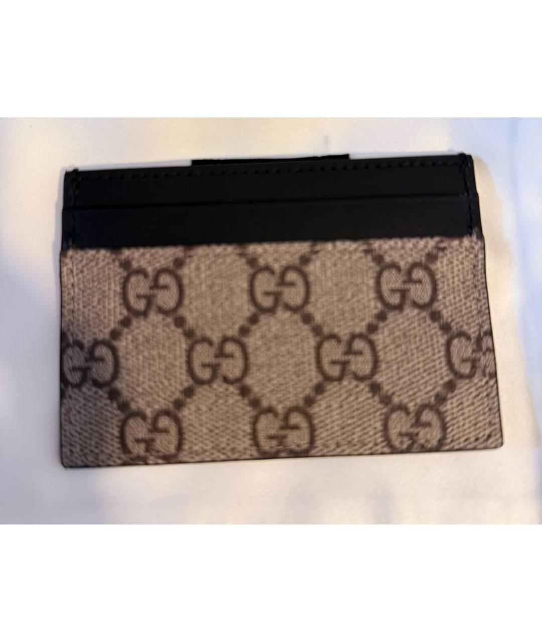 GUCCI Коричневый кардхолдер, фото 6
