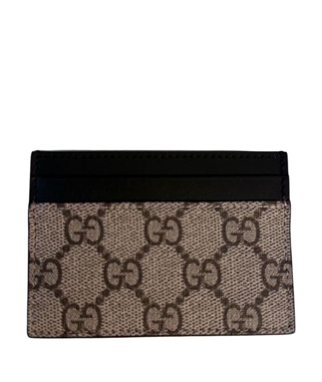 GUCCI Коричневый кардхолдер, фото 1