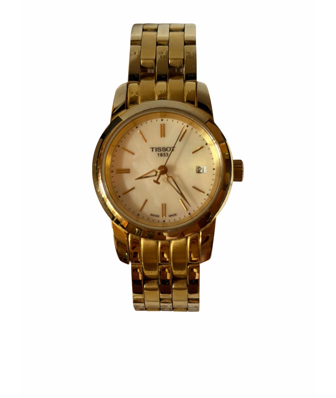 TISSOT Золотые позолоченные часы, фото 1