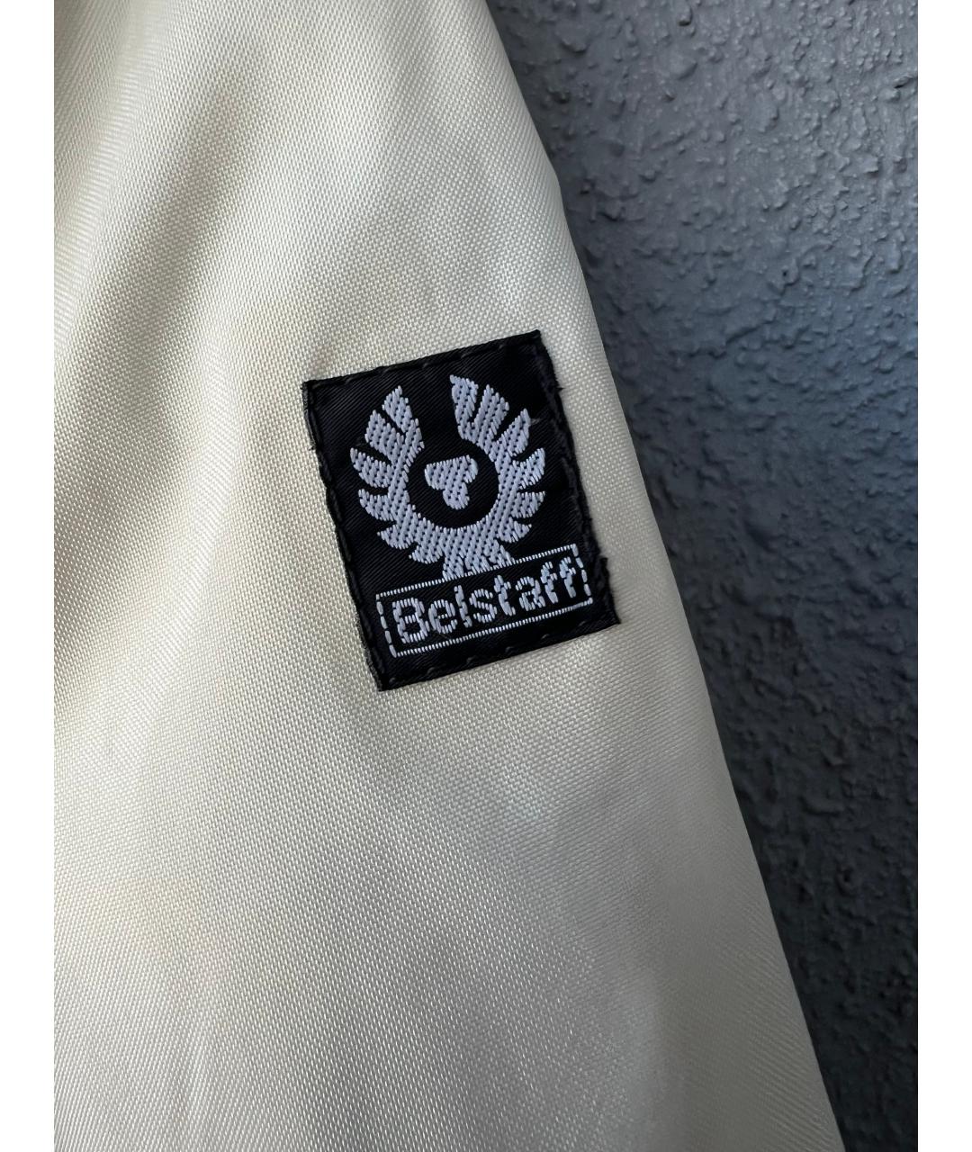 BELSTAFF Бежевая полиэстеровая куртка, фото 4