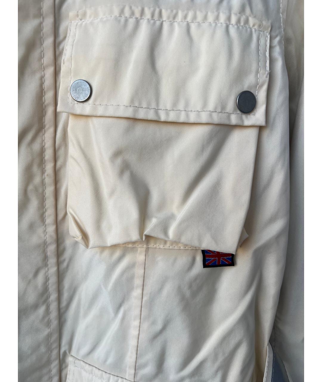 BELSTAFF Бежевая полиэстеровая куртка, фото 2