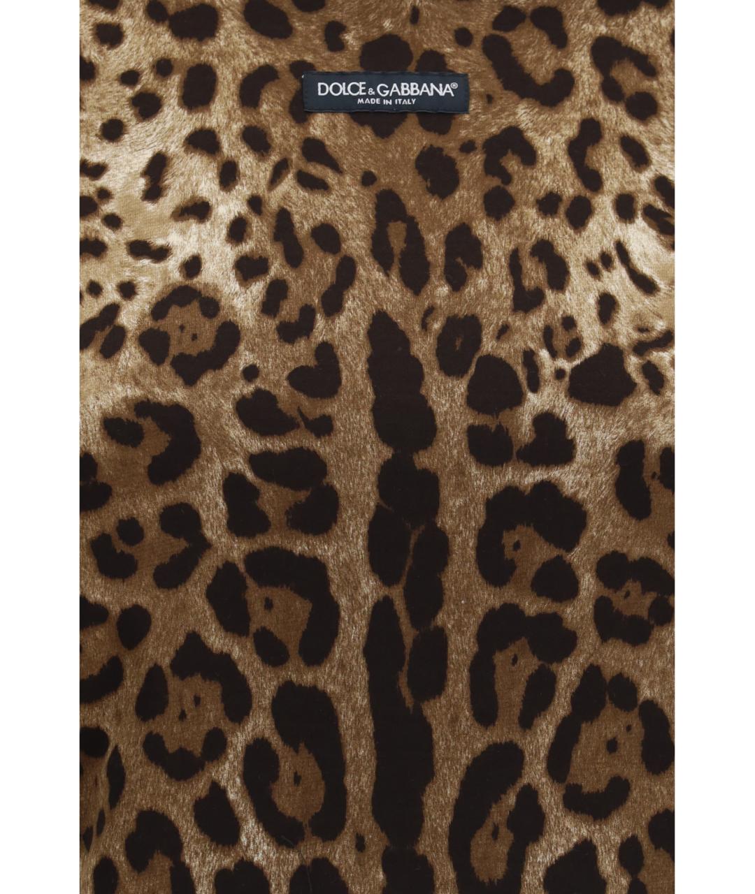 DOLCE&GABBANA Мульти хлопковая футболка, фото 3