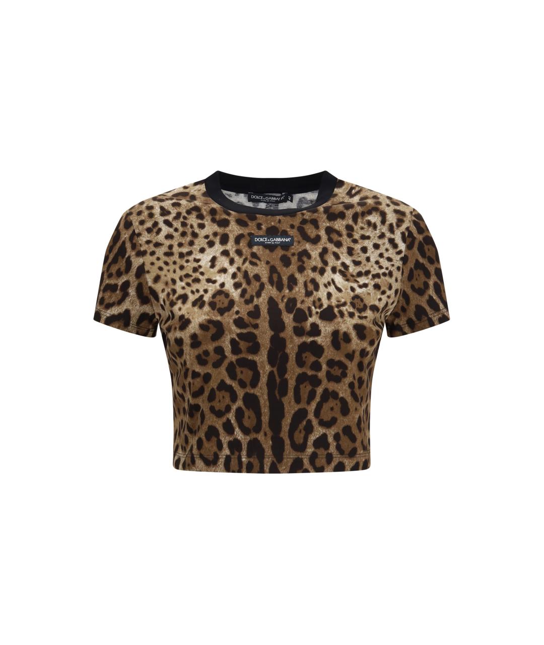 DOLCE&GABBANA Мульти хлопковая футболка, фото 1