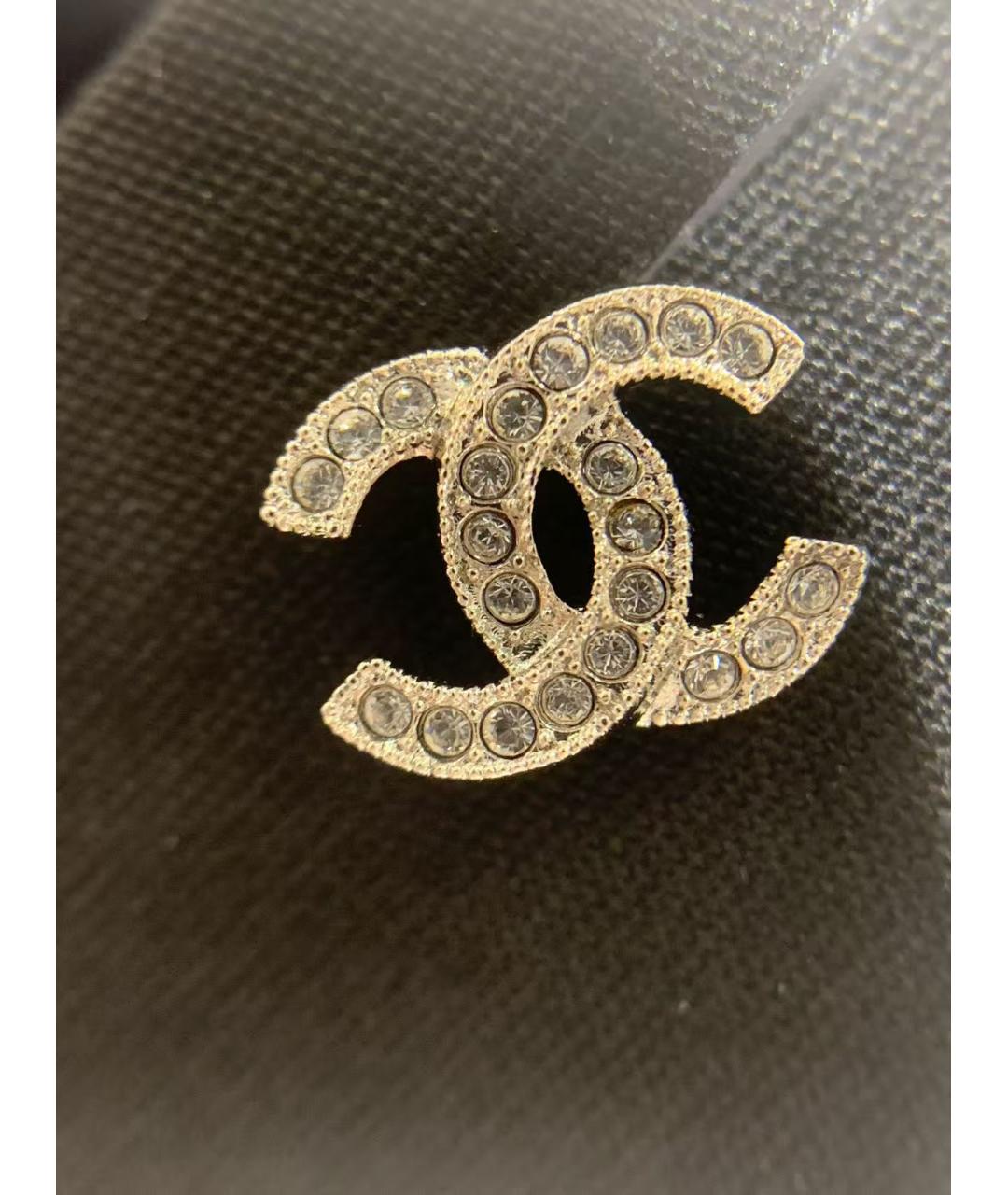 CHANEL Серебряные серьги, фото 3