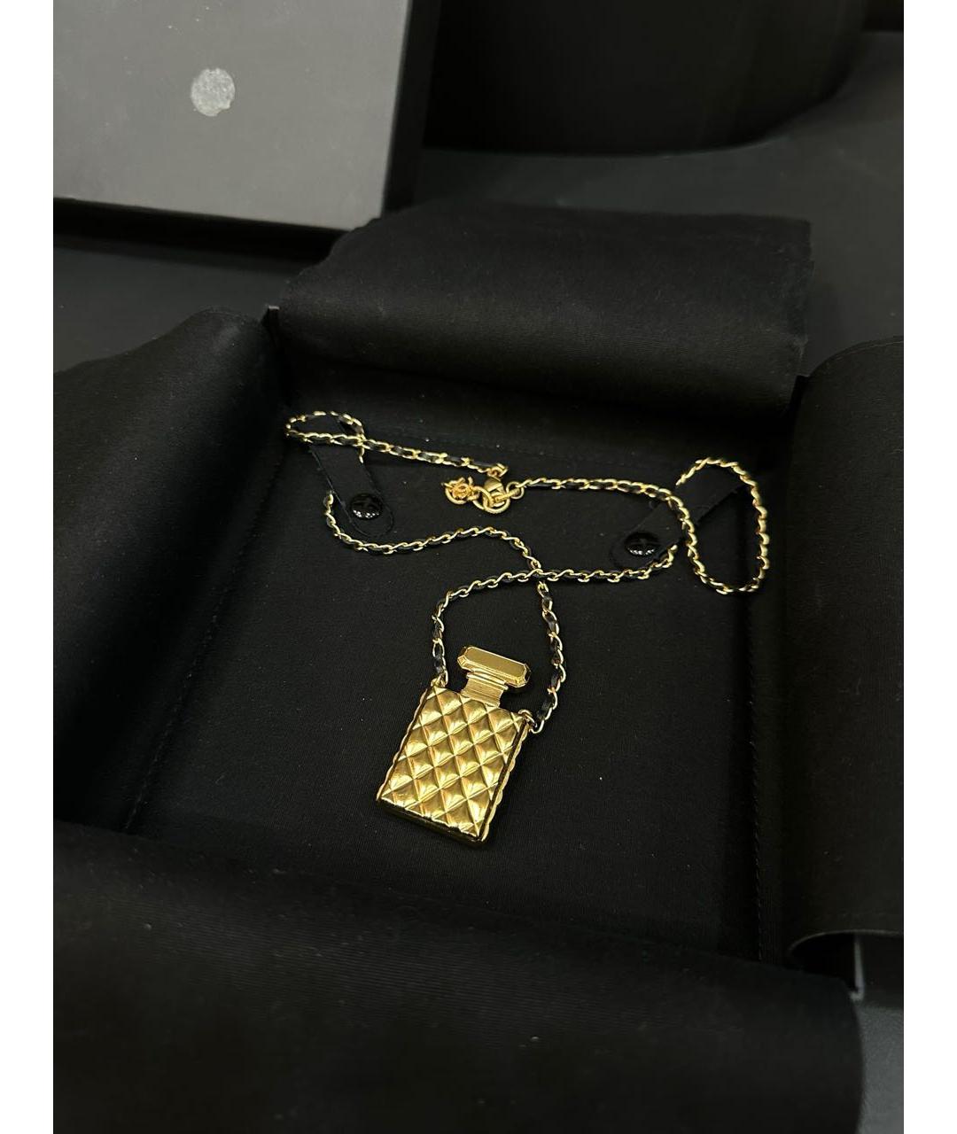 CHANEL Золотое колье, фото 3