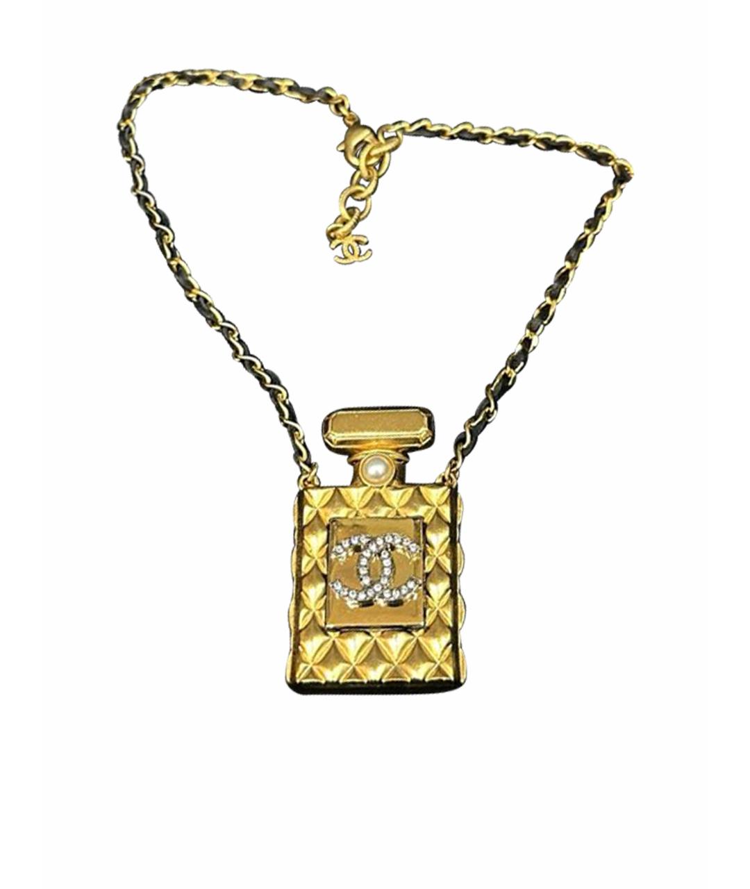 CHANEL Золотое колье, фото 1