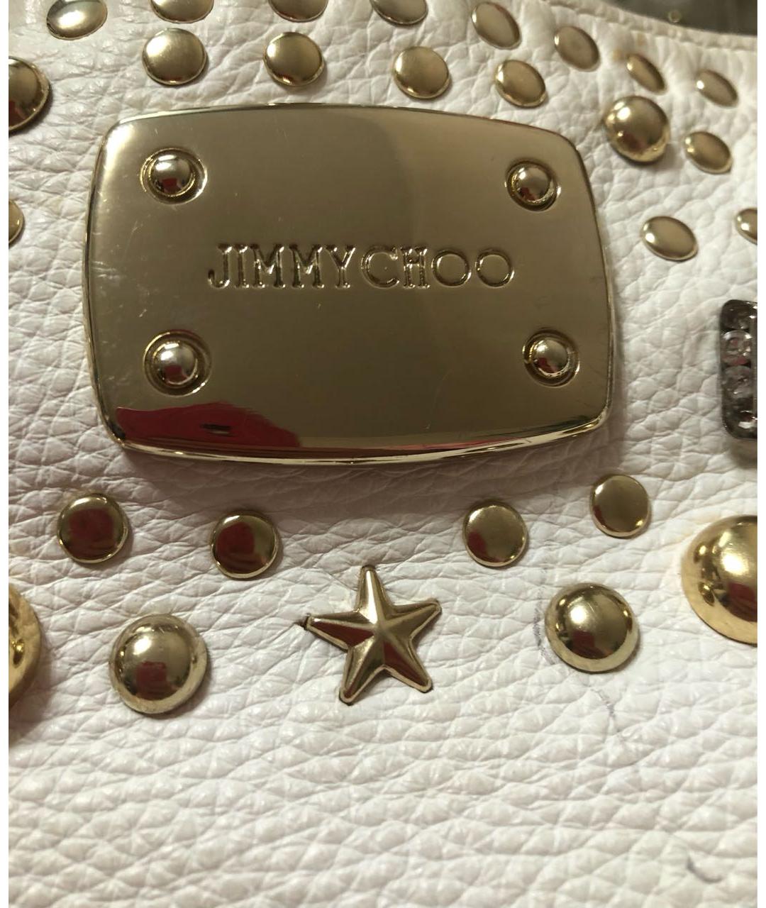 JIMMY CHOO Белая сумка тоут, фото 5