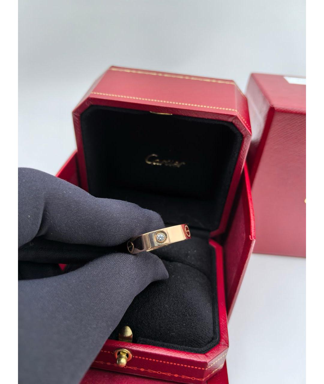 CARTIER Золотое кольцо из розового золота, фото 3