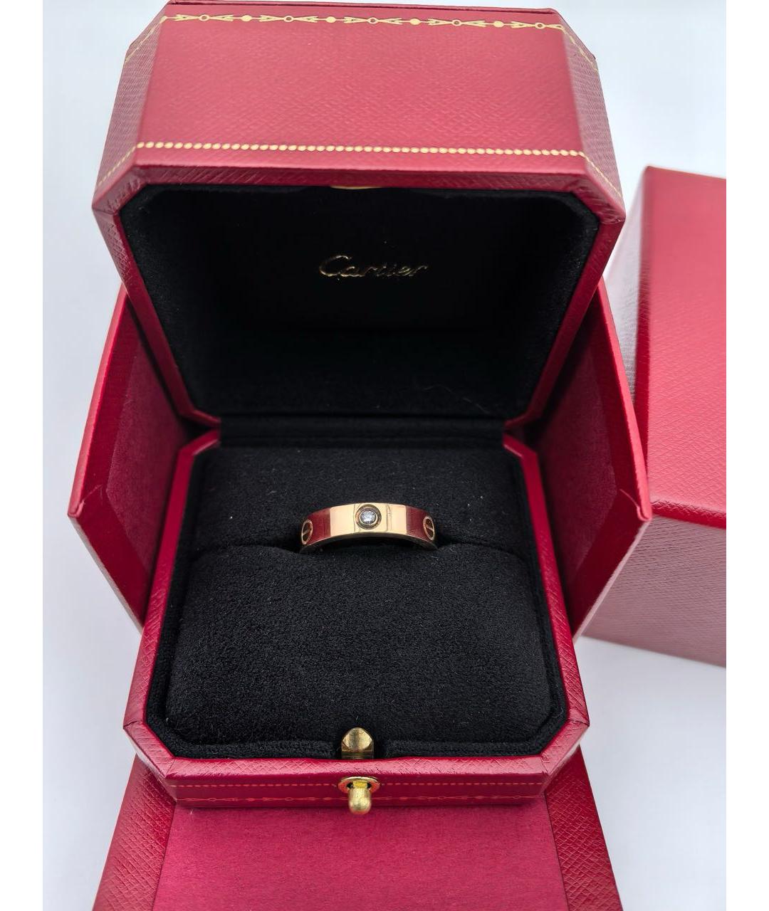 CARTIER Золотое кольцо из розового золота, фото 5