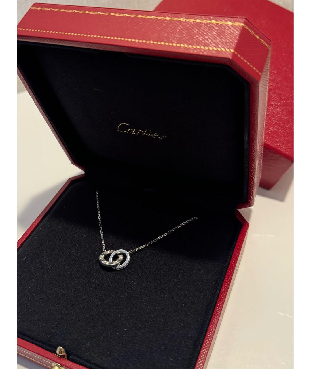 CARTIER Серебряная подвеска из белого золота, фото 5