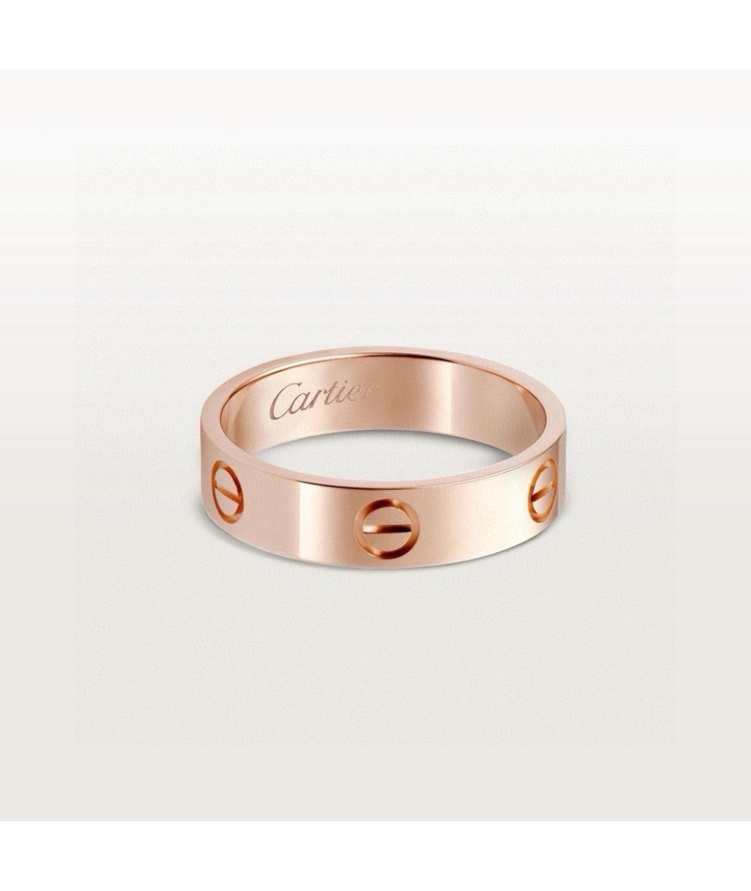 CARTIER Золотое кольцо из розового золота, фото 5