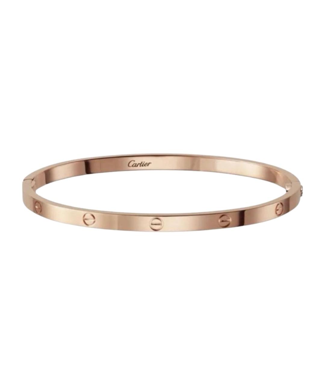 CARTIER Золотой браслет из розового золота, фото 1