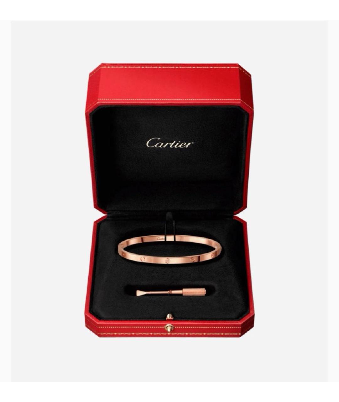 CARTIER Золотой браслет из розового золота, фото 2