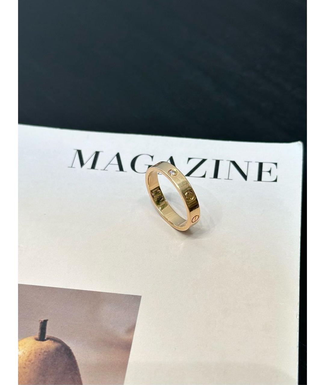 CARTIER Золотое кольцо из розового золота, фото 3
