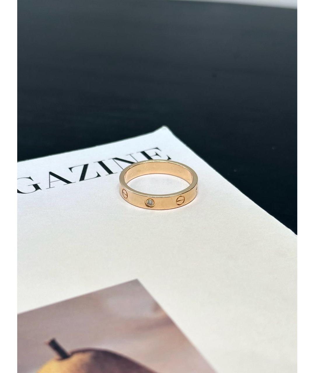 CARTIER Золотое кольцо из розового золота, фото 4