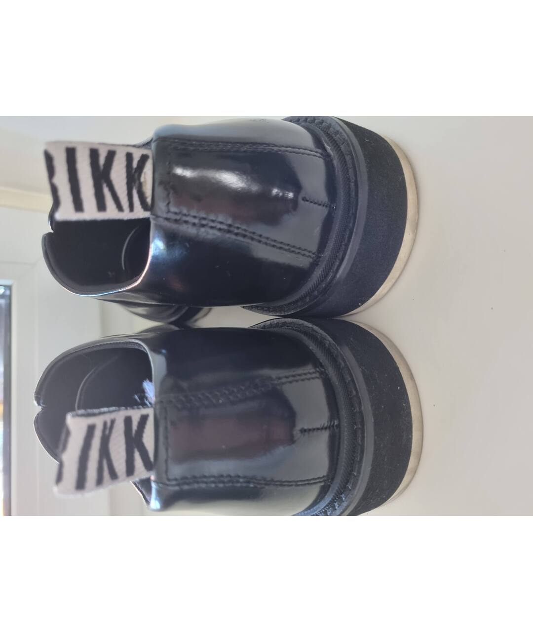 BIKKEMBERGS Темно-синие кожаные туфли, фото 3
