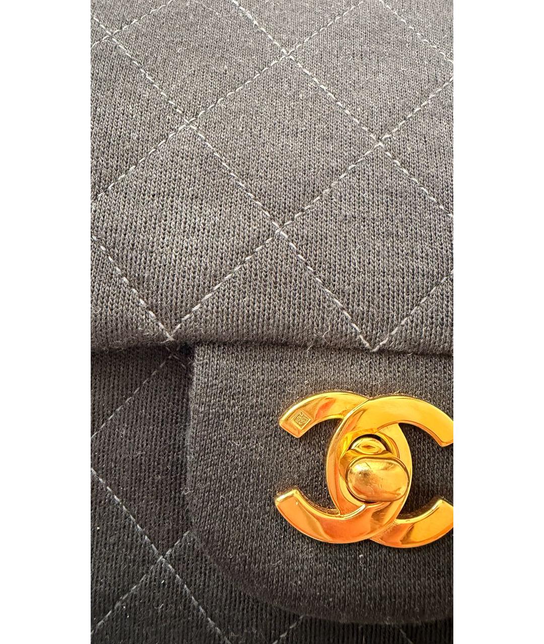 CHANEL Черная сумка через плечо, фото 4