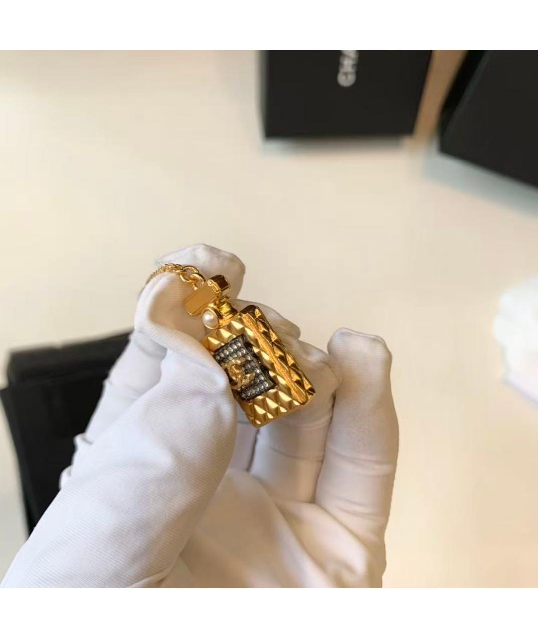 CHANEL Золотые серьги, фото 5